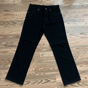 Men’s Black Wrangler Jeans Size 33 X 30